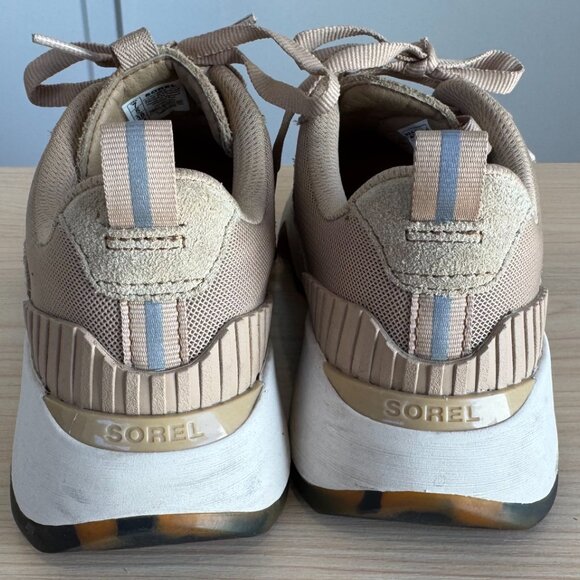 Sorel Kinetic Every Day Tan Leather & Suede Sneaker - Picture 5 of 6